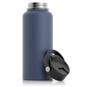 RTIC 32oz Bottle, Freedom Blue, Matte, Stainless Steel & Vacuum Insulated, Case of 20