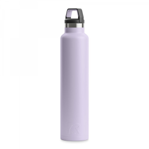 RTIC 26oz Water Bottle, Dusty Lilac, Matte, Stainless Steel & Vacuum Insulated, Case of 24