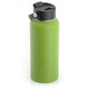 RTIC 32oz Bottle, Tree Frog, Matte, Stainless Steel & Vacuum Insulated, Case of 20
