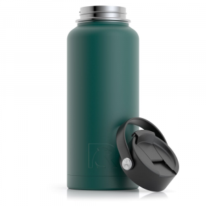 RTIC 32oz Bottle, Forest Green, Matte, Stainless Steel & Vacuum Insulated, Case of 20