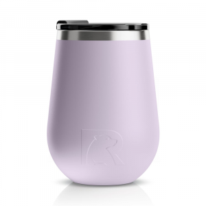 RTIC 12oz Cocktail Tumbler, Dusty Lilac, Matte, Stainless Steel & Vacuum Insulated, Flip-Top Lid, Case of 24