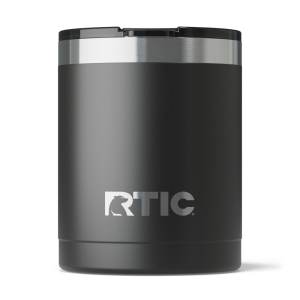 12oz Essential Lowball Tumbler, Black, Case of 48