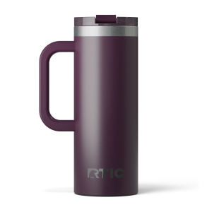 20oz Road Trip Travel Mug, Plum, Case of 24