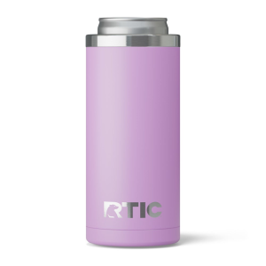 RTIC 12oz Skinny Can Cooler, Lavender, Matte, Case of 24