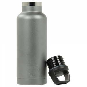 RTIC 16oz Water Bottle, Graphite, Matte, Stainless Steel & Vacuum Insulated, Case of 24