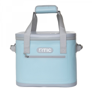 RTIC 30 Can Soft Pack Cooler, Sky Blue Leakproof & Puncture Proof