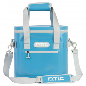 RTIC 20 Can Soft Pack Cooler, Slate Blue Leakproof & Puncture Proof