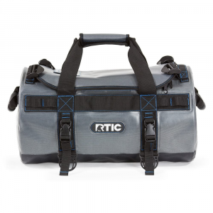 RTIC Small Duffle Bag, Grey, Water Resistant and Puncture Resistant, Rugged