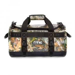 RTIC Small Duffle Bag, Kanati Camo, Water Resistant and Puncture Resistant, Rugged