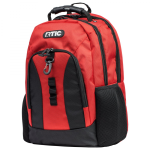 RTIC Summit Laptop Backpack, Brick & Black, Adjustable Straps, Padded