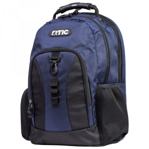 RTIC Summit Laptop Backpack, Navy & Black, Adjustable Straps, Padded