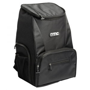 32 Can Lightweight Backpack Cooler, , Black, Adjustable Straps, Padded