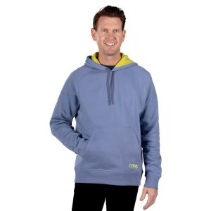 Water-Repellent Pullover Hoodie - Athletic Fit, Cobalt, XL