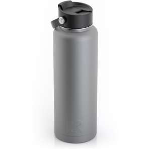 RTIC 40oz Bottle, Graphite, Matte, Stainless Steel & Vacuum Insulated