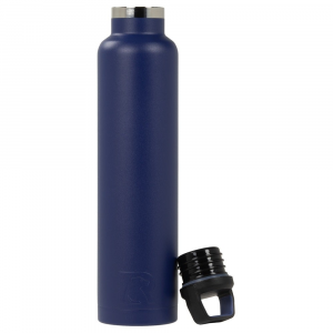 RTIC 26oz Water Bottle, Freedom Blue, Matte, Stainless Steel & Vacuum Insulated