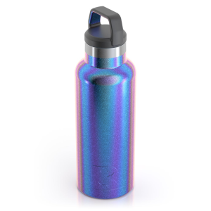 RTIC 16oz Water Bottle, Pacific, Glitter, Stainless Steel & Vacuum Insulated