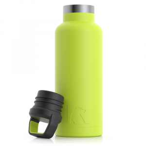 RTIC 16oz Water Bottle, Citrus, Matte, Stainless Steel & Vacuum Insulated