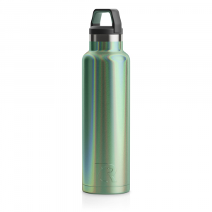 RTIC 20oz Water Bottle, Cypress Pine, Glitter, Stainless Steel & Vacuum Insulated