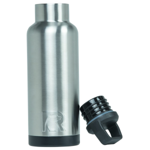 RTIC 16oz Water Bottle, Stainless, Glossy, Stainless Steel & Vacuum Insulated