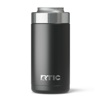 RTIC 16oz Craft Can Cooler, Black, Matte