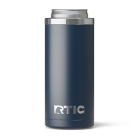 RTIC 12oz Skinny Can Cooler, Navy, Matte
