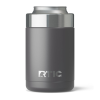 RTIC 12oz Can Cooler, Graphite, Matte, Case of 48