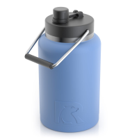 RTIC Half Gallon Jug, Lilac, Matte, Stainless Steel & Vacuum Insulated, Flip-Top Lid, Case of 12