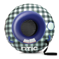 40" RTIC Tough Snow Tubes, Harbor Blue/Teal Plaid