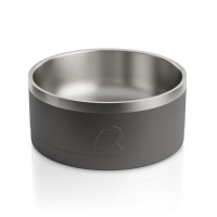 Small 3-In-1 Dog Bowl, Black & Black