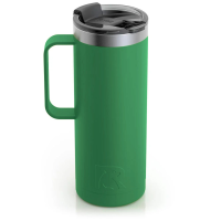 RTIC 20oz Travel Mug, Fairway, Matte, Stainless Steel & Vacuum Insulated, Flip-Top Lid