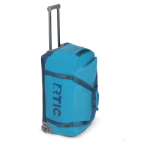 Large Road Trip Rolling Duffle Bag, Lake Blue