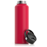 RTIC 40oz Bottle, Cardinal, Matte, Stainless Steel & Vacuum Insulated