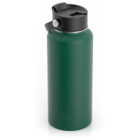 RTIC 32oz Bottle, Pine Tree, Matte, Stainless Steel & Vacuum Insulated