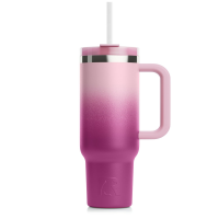 40oz Road Trip Tumbler, Very Berry Ombre