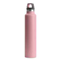 RTIC 26oz Water Bottle, Dusty Rose, Matte, Stainless Steel & Vacuum Insulated, Case of 24