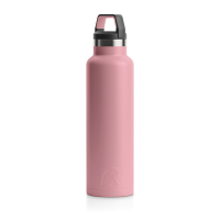 RTIC 20oz Water Bottle, Dusty Rose, Matte, Stainless Steel & Vacuum Insulated, Case of 24