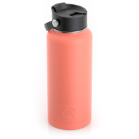 RTIC 32oz Bottle, Coral, Matte, Stainless Steel & Vacuum Insulated, Case of 20
