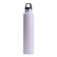 RTIC 26oz Water Bottle, Dusty Lilac, Matte, Stainless Steel & Vacuum Insulated, Case of 24