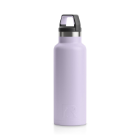 RTIC 16oz Water Bottle, Dusty Lilac, Matte, Stainless Steel & Vacuum Insulated, Case of 24