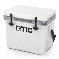 22 QT Ultra-Light Cooler, White & Grey
