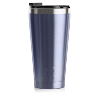 RTIC 16oz Pint Tumbler, Pacific, Glitter, Stainless Steel & Vacuum Insulated, Flip-Top Lid, Case of 48