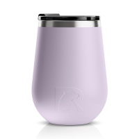 RTIC 12oz Cocktail Tumbler, Dusty Lilac, Matte, Stainless Steel & Vacuum Insulated, Flip-Top Lid