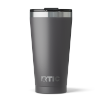 16oz Essential Pint Tumbler, Graphite, Case of 48