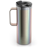 RTIC 20oz Travel Mug, Twilight, Glitter, Stainless Steel & Vacuum Insulated, Flip-Top Lid, Case of 24