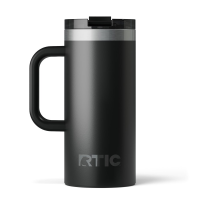 16oz Road Trip Travel Mug, Black, Case of 24