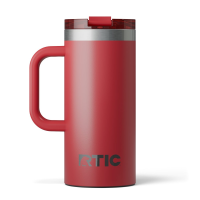 16oz Road Trip Travel Mug, Flag Red