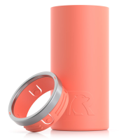 RTIC 12oz Skinny Can Cooler, Coral, Matte, Case of 24