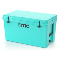 110 QT Ultra-Tough Cooler, Seafoam Green, Heavy Duty Rope Handles, T-Latch Closure