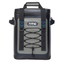 RTIC 24 Can Backpack Cooler, Blue / Grey