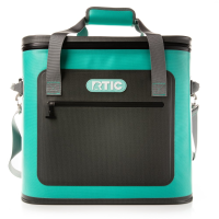 RTIC 40 Can Soft Pack Cooler, Seafoam Green Leakproof & Puncture Proof